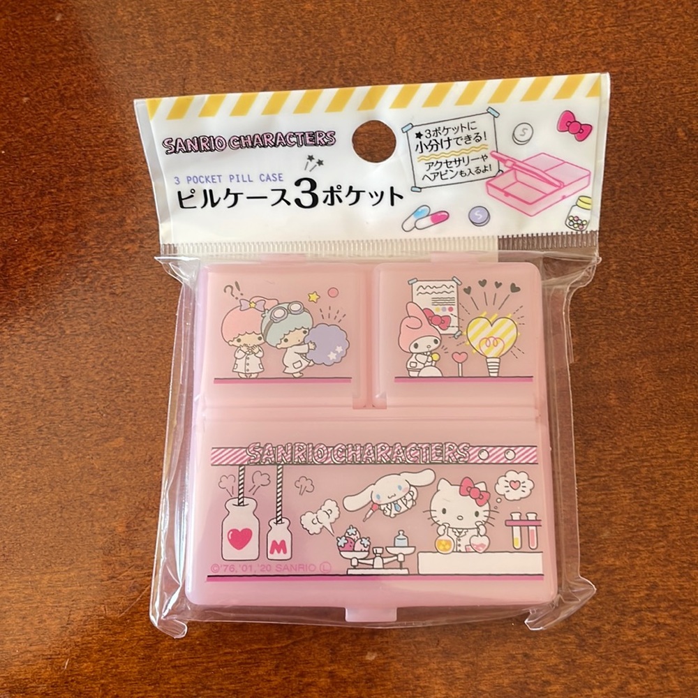 Sanrio Characters Pill Case